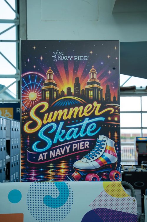 Summer Skate at Navy Pier